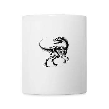 Os de dinosaure vieux, pas de peau, pas de problème - Mug blanc - blanc - Devant