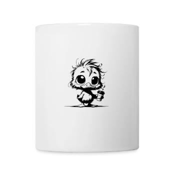 Duck on caffeine present when the cup is empty - Mug - white - Front