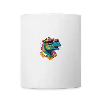 Dino Cool: Retro Ornithopods T-Shirt - Mug blanc - blanc - Devant