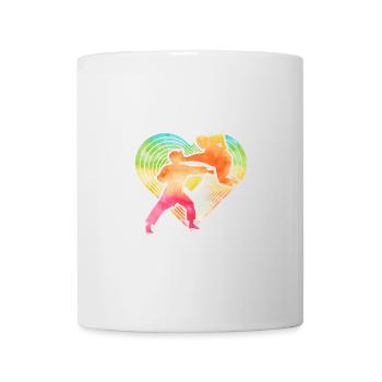 Karaté - Mug blanc - blanc - Devant