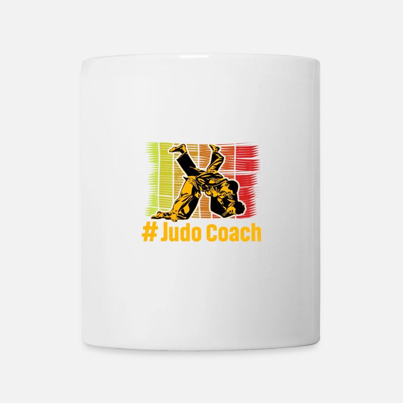 Judo-Trainer - Tasse - Weiß