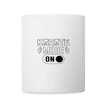 Mode karaté activé - Mug blanc - blanc - Devant