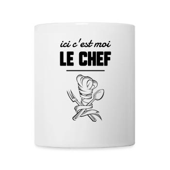 Chef de cuisine - Mug blanc - blanc - Devant