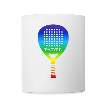 Padel PADELTENNIS-rainbow padelspieler - Tasse - Weiß - Vorne