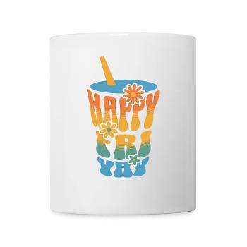 Humor Friday Lehrer-Wochenende - Tasse - Weiß - Vorne
