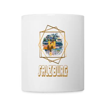 Salzbourg Autriche Skyline City Home Amour - Mug blanc - blanc - Devant