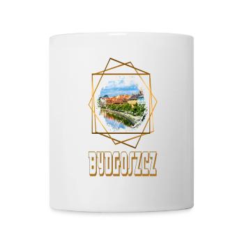 Bydgoszcz Bydgoszcz Pologne City Skyline Home Or - Mug blanc - blanc - Devant