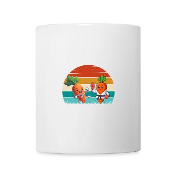 Karate Karotten - Tasse - Weiß - Vorne