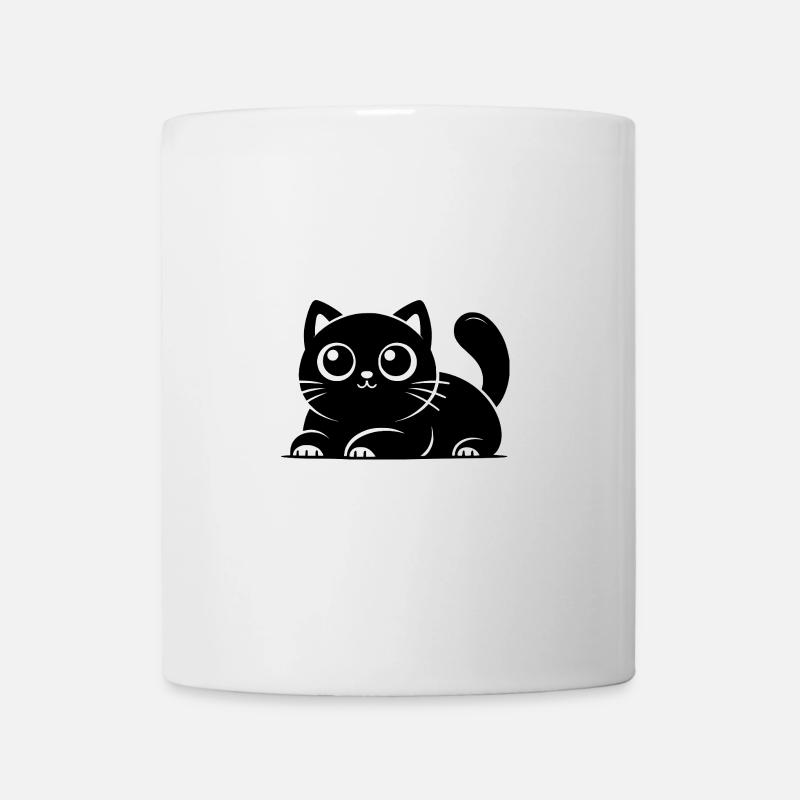 Cozy Cat Cat Face - Mug - white