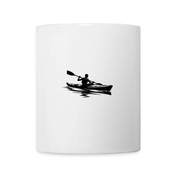 Kleine Boote Kayak Kunst Boot Ausrüstung - Tasse - Weiß - Vorne