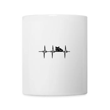 Heartbeat for innocent cats, it wasn't me - Mug - white - Front