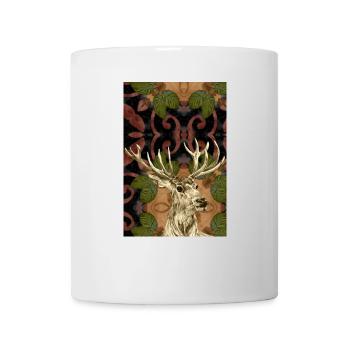 Deer king of the forest - Mug - white - Front