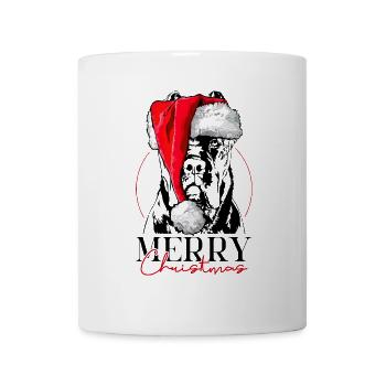 Santa CANE CORSO Merry Christmas Dog Wilsigns - Mug - white - Front
