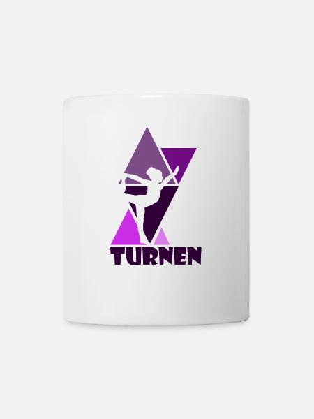 Turnen , Turnerin - Tasse - Weiß