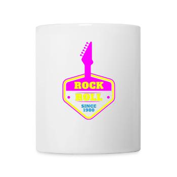 ROCK 'N' ROLL SINCE 1980 - Mug - white - Front