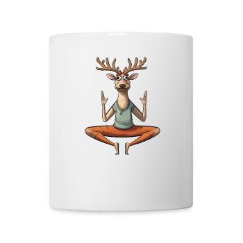 Yogi Hirsch - Mug blanc - blanc - Devant