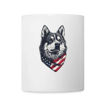 Akita - Tasse - Weiß - Vorne
