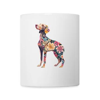 Weimaraner - Tasse - Weiß - Vorne
