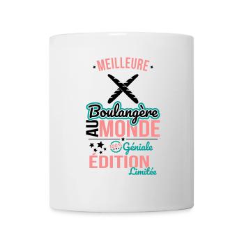 Best Baker in the World - 100% Awesome - Mug - white - Front