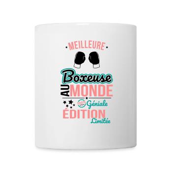 Best Boxer in the World - 100% Awesome - Mug - white - Front