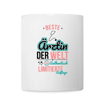 Best Female Doctor in the World - 100% Authentic - Mug - white - Front