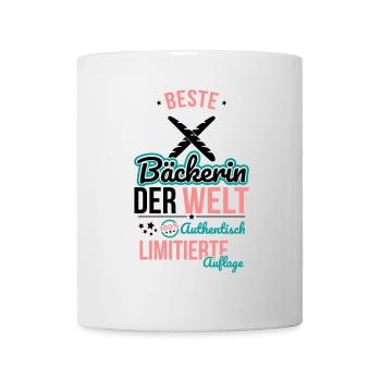 Best Baker in the World - 100% Authentic - Mug - white - Front
