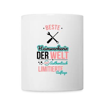 Best DIY Woman in the World - 100% Authentic - Mug - white - Front