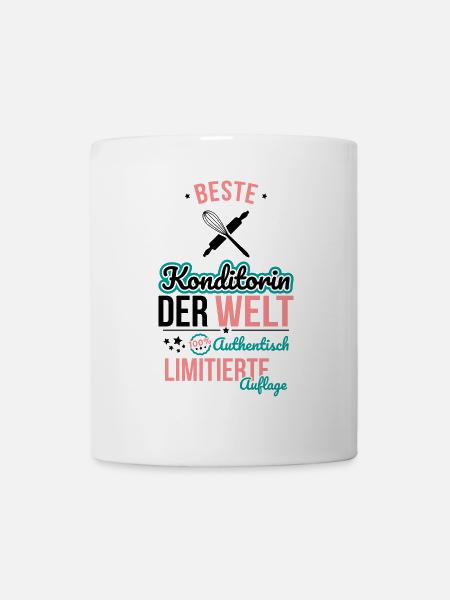 Meilleur pâtissier du monde - 100 % authentique - Mug blanc - blanc