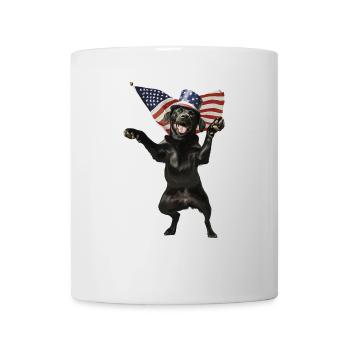 Labrador Retriever - Tasse - Weiß - Vorne