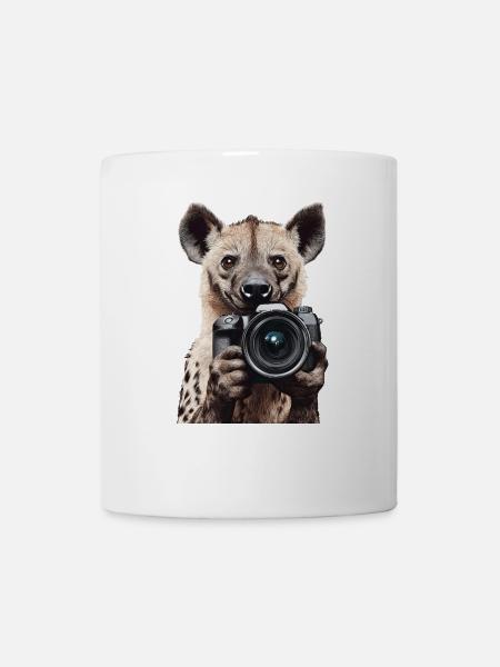 Hyäne - Tasse - Weiß