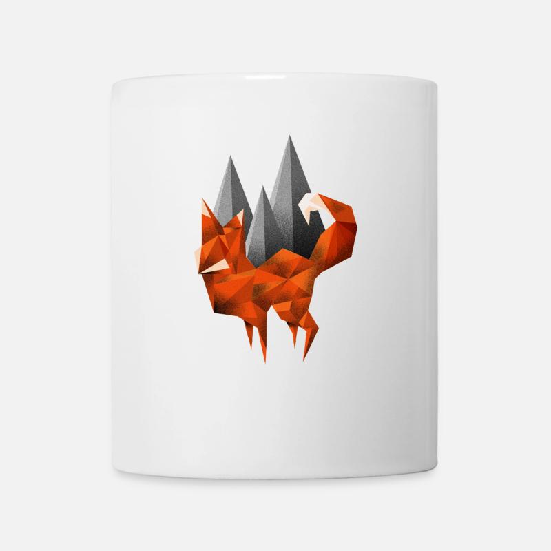 Fuchs - Tasse - Weiß