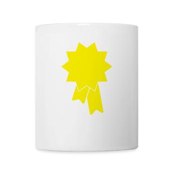 Badge Auszeichnung Award 1c - Tasse - Weiß - Vorne