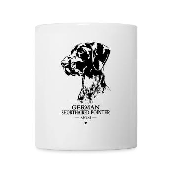 German Shorthaired Pointer Mom Hunde Hund Wilsigns - Tasse - Weiß - Vorne