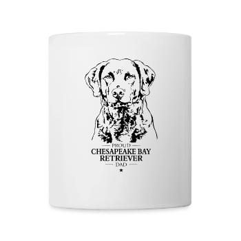 Chesapeake Bay Retriever Dad Dogs Dog Wilsigns - Mug - white - Front