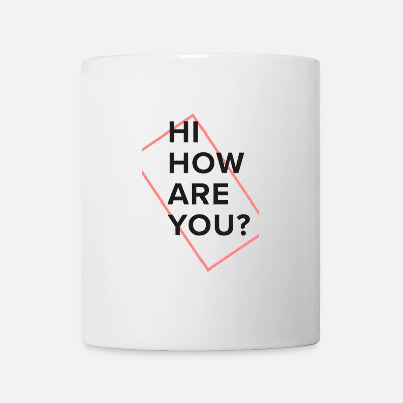 Simple Hi – Coral Touch - Tasse - Weiß