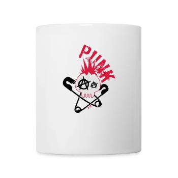 skull-Punk by Little - Mug blanc - blanc - Devant