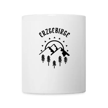Skigebiet Erzgebirge - Tasse - Weiß - Vorne