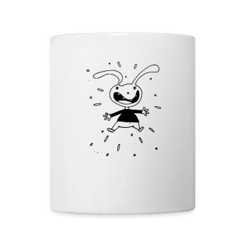 CRABY RABBIT. Bunny Crazy. - Mug blanc - blanc - Devant