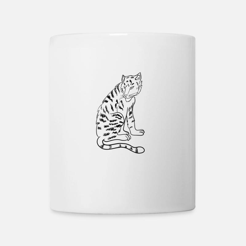 tiger - Mug - white