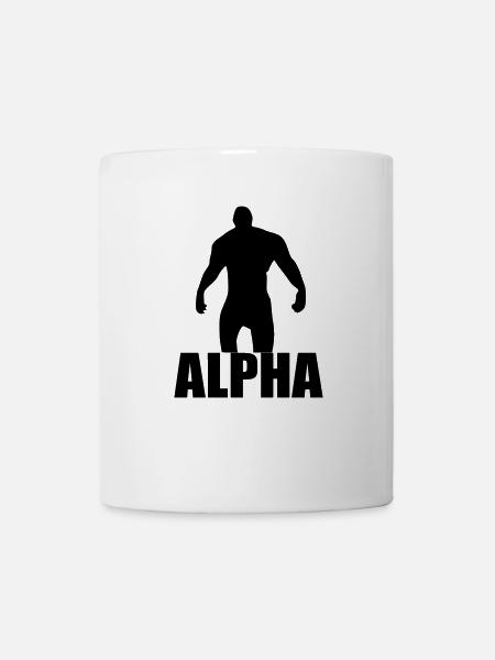alpha - Mug - white