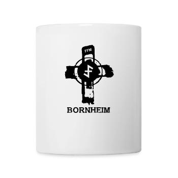 Frankfurt Bornheim - Tasse - Weiß - Vorne
