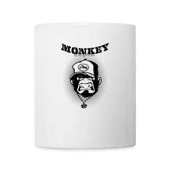 Monkey Businez - Biker - Tasse - Weiß - Vorne