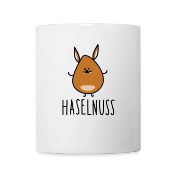 Haselnuss (b) - Tasse - Weiß - Vorne