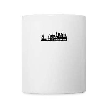 Cuxhaven Skyline - Tasse - Weiß - Vorne
