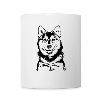 POMSKY dogs dog Wilsigns dog portraits - Mug - white - Front