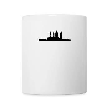 Naumburg skyline black - Mug - white - Front