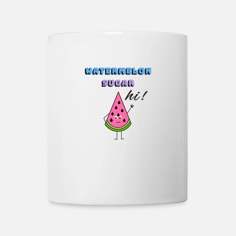 Sucre de pastèque - Mug blanc - blanc