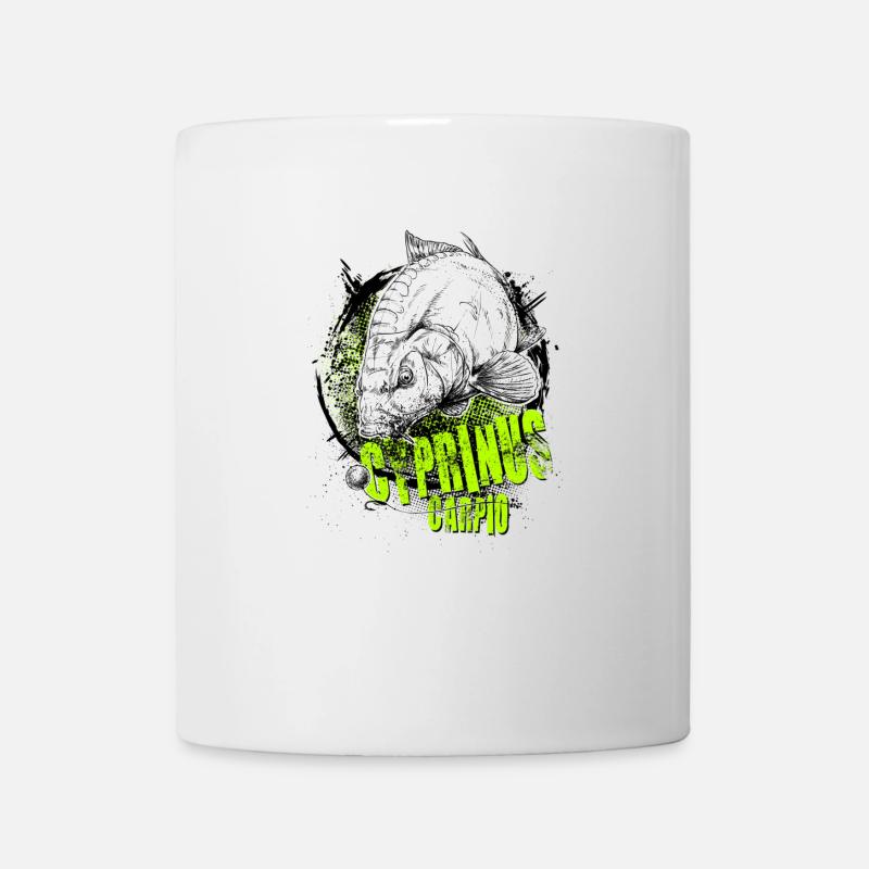 carpe - Mug blanc - blanc