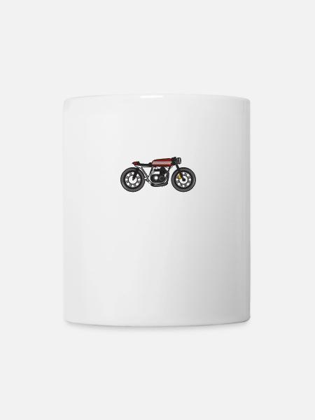 Vintage motorcycle - Mug - white