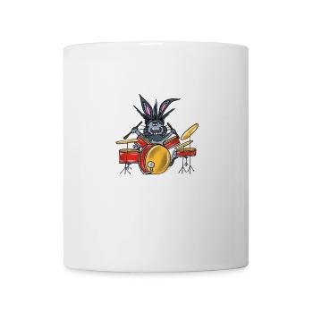 Tambours de lapin - Mug blanc - blanc - Devant